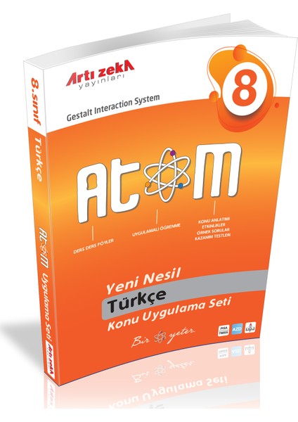 Atom 8.sınıf Türkçe Konu Uygulama Seti