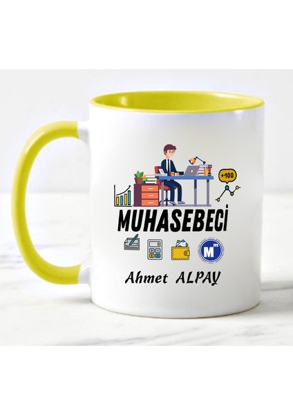 Muhasebeci Temalı Kupa