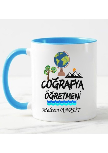 Coğrafya Öğretmeni Temalı Kupa