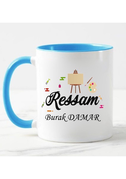 Ressam Temalı Kupa