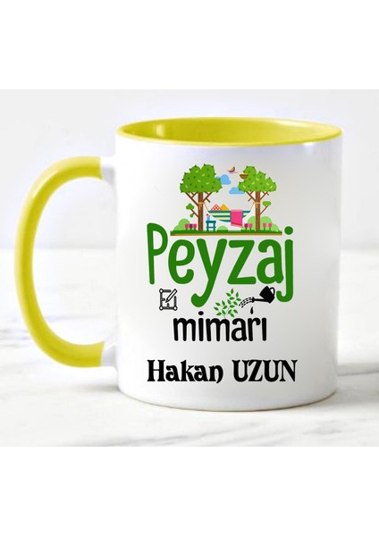 Peyzaj Mimarı Temalı Kupa