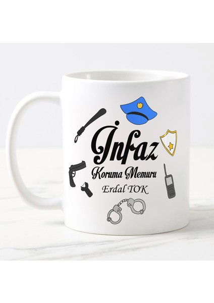 Infaz Koruma Memuru Temalı Kupa