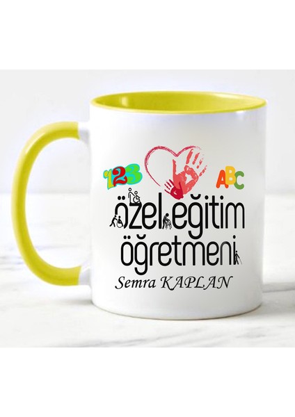 Özel Eğitim Öğretmeni Temalı Kupa