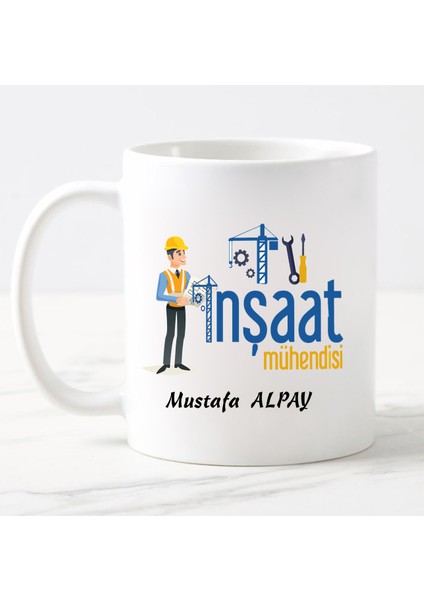 Inşaat Mühendisi Temalı Kupa1