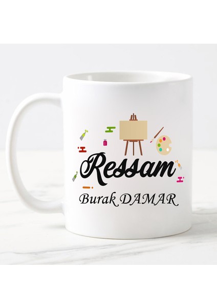 Ressam Temalı Kupa