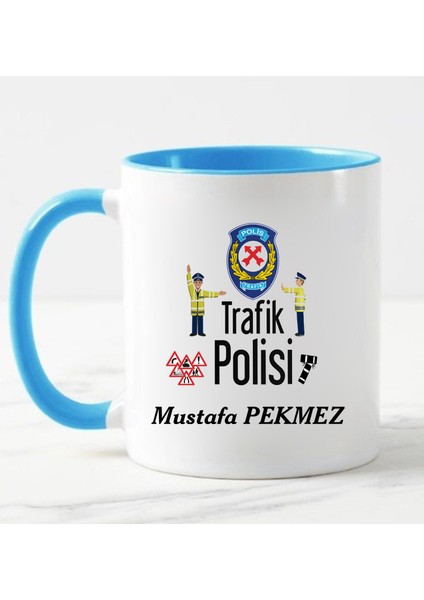 Trafik Polisi Temalı Kupa