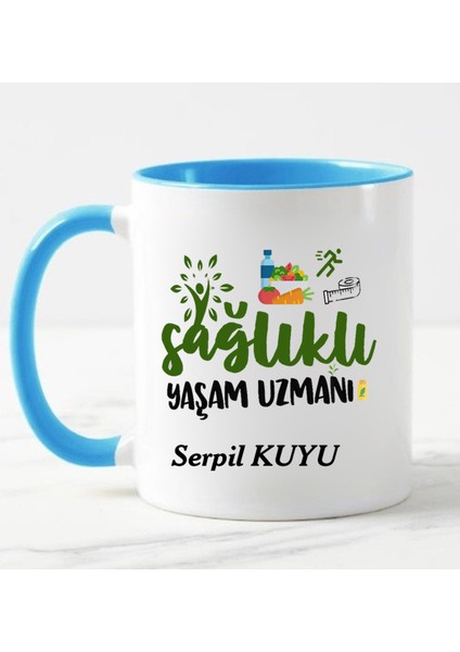 Sağlıklı Yaşam Uzmanı Temalı Kupa