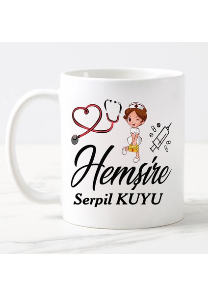 Hemşire Temalı Kupa
