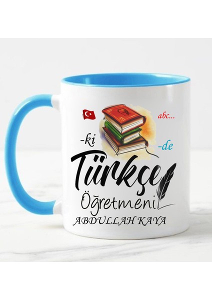 Türkçe Öğretmeni Temalı Kupa