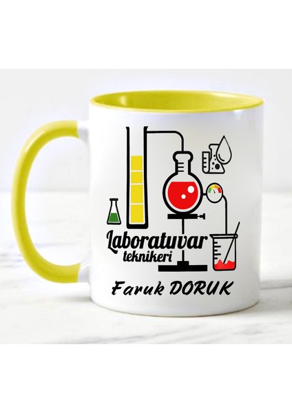 Labaratuvar Teknikeri Temalı Kupa