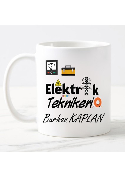 Elektirik Teknikeri Temalı Kupa