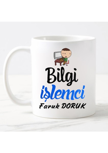 Bilgi Işlemci Temalı Kupa