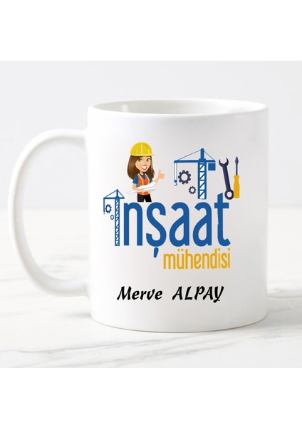 Inşaat Mühendisi Temalı Kupa1