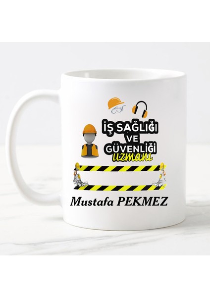 Iş Sağlığı ve Güvenliği Uzmanı Temalı Kupa