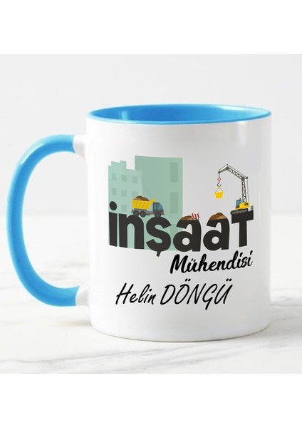 Inşaat Mühendisi Temalı Kupa