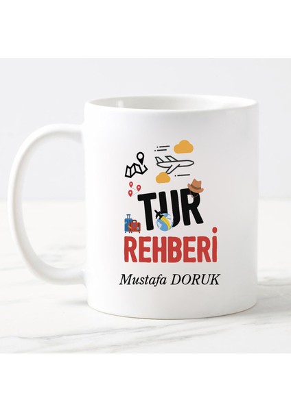 Tur Rehberi Temalı Kupa