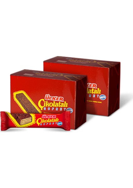 Çikolatalı Gofret 36 gr (36'lı) / 2'li