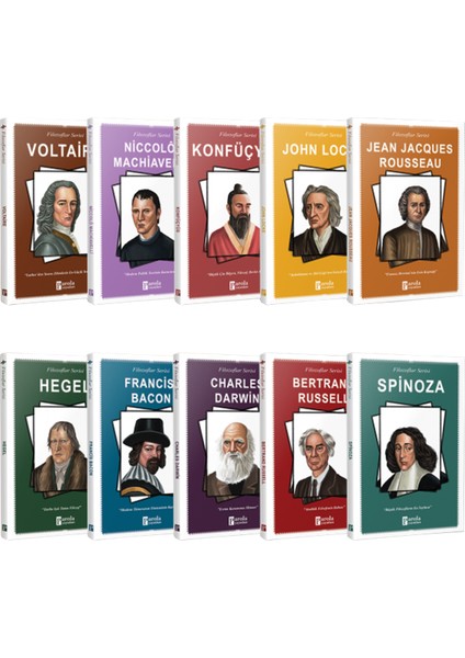 Filozoflar 10 Kitap Seti