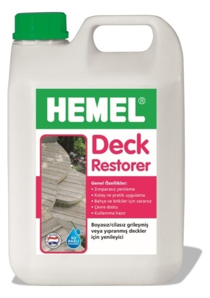 Deck Restorer Şeffaf Ahşap Yenileyici Temizleyicisi 2,5 lt