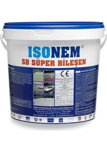 Isonem Sb Süper Bileşen Su Yalıtım Malzemesi 5 kg