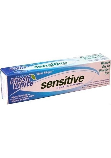 Fresh White Sensitive Diş Macunu 180 gr