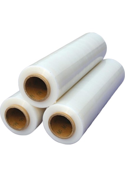 Palet Streç Film 23 Mikron 50 cm 200 mt 3'lü