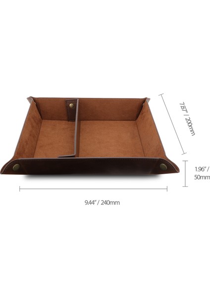 Ot202 Deri Masaüstü Organizer Düzenleyici Pratik Saklama Kutusu fiyatları