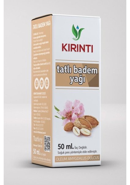 Tatlı Badem Yağı 50 ml