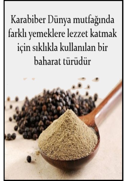 Baharat Karabiber Öğütülmüş 1000 gr