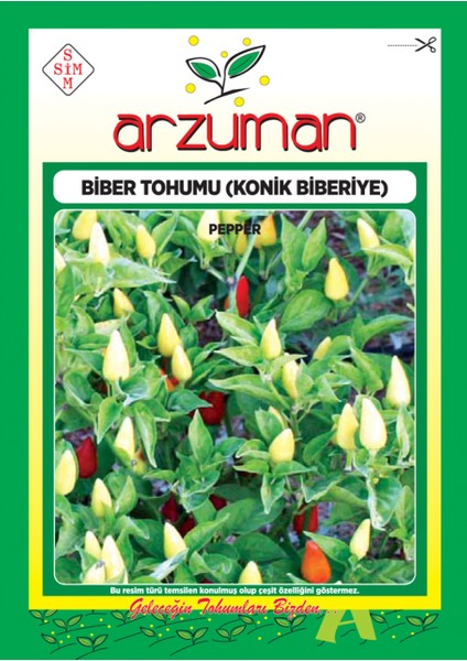 Sebze Konik Biber Tohum