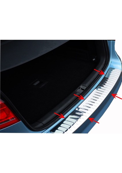 Volkswagen Passat B7 SW Krom Arka Tampon Eşiği 2010-2015 fiyatları