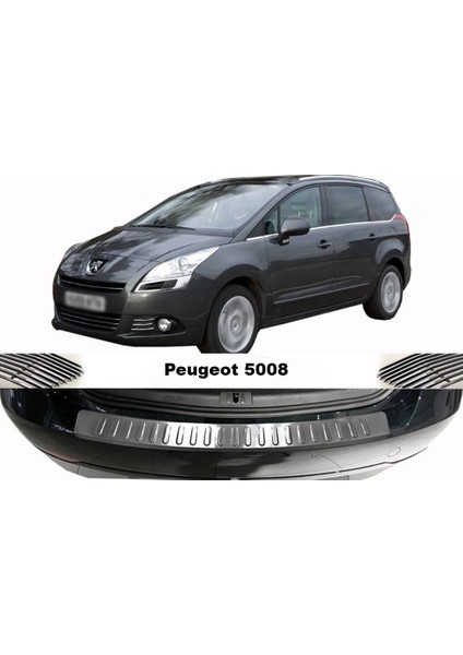 Peugeot 5008 Krom Arka Tampon Eşiği 2009-2018