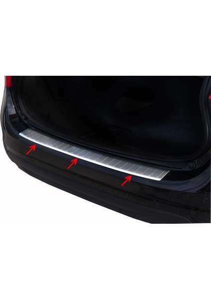 Volvo V60 Krom Arka Tampon Eşiği 2010-