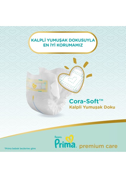 Bebek Bezi Premium Care 6 Beden Junior Aylık Fırsat Paketi 105 Adet