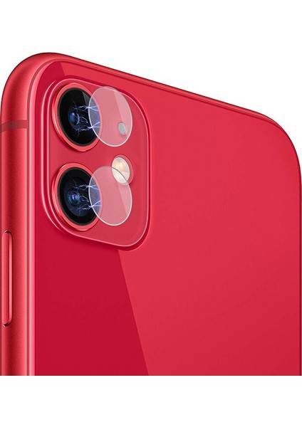 Apple iPhone 11 Cam Kamera Koruyucu