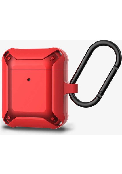 Apple Airpods Kılıf Heawy Armor Kırmızı