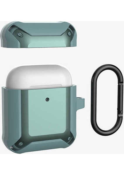 Apple Airpods Kılıf Heawy Armor Kırmızı