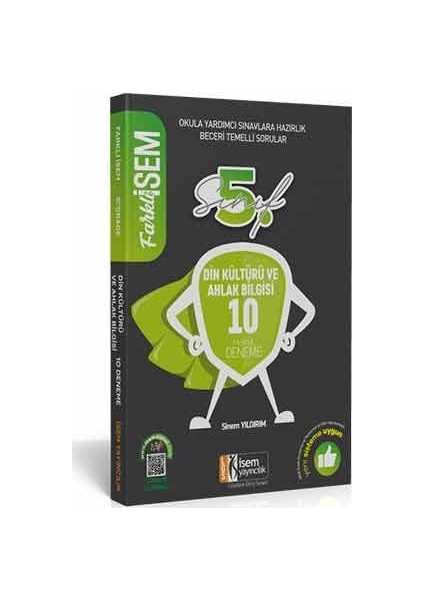 2020 Farklı 5. Sınıf Din Kültürü ve Ahlak Bilgisi Tamamı Çözümlü 10 Fasikül Deneme