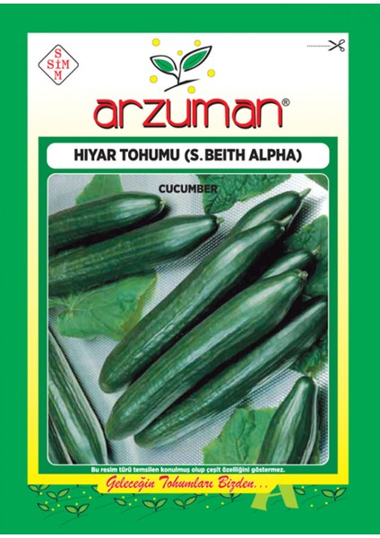 Salatalık Hıyar Tohum S.Beith Alpha 10 gr