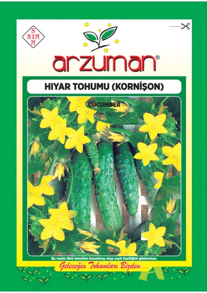 Salatalık Kornişon Hıyar Tohum 10 gr