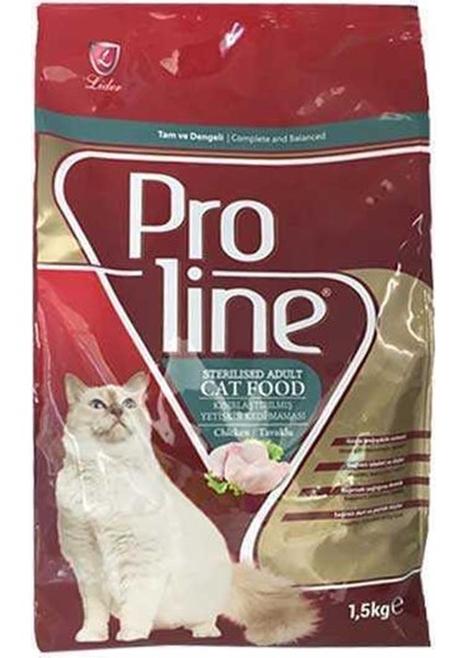 Proline Sterilised Kısır Kedi Maması 1,5 kg