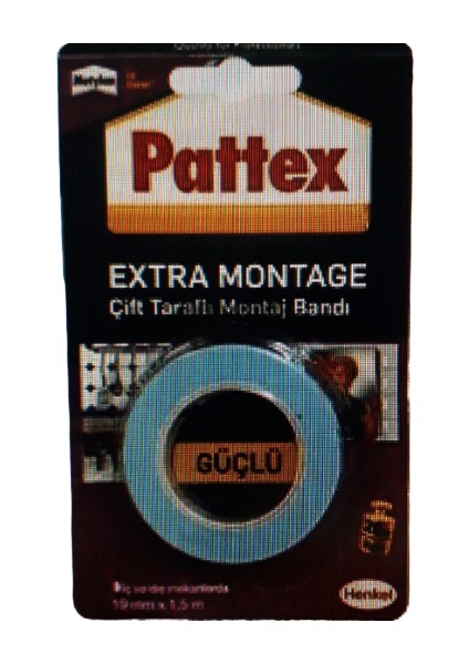 Henkel Pattex Tape Extra Montage Beyaz 19 Mm X 1.5 M