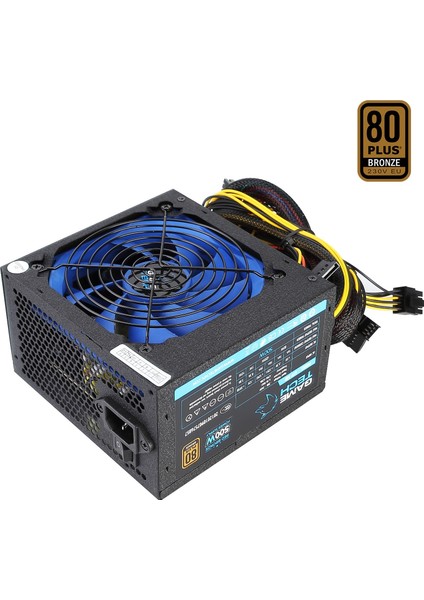 GameTech GTP-500 500W 80 Plus Bronze Sertifikalı Power Supply PC Güç Kaynağı