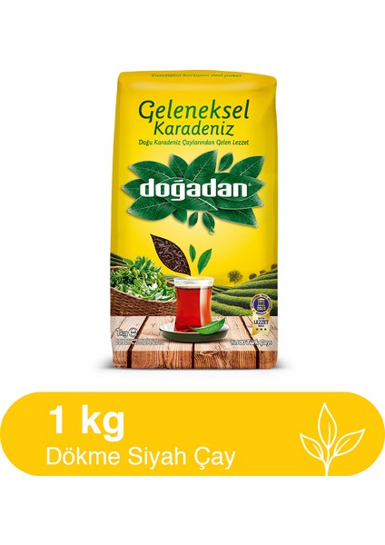Geleneksel Karadeniz Bergamot Aromalı Dökme Çay 1000 gr