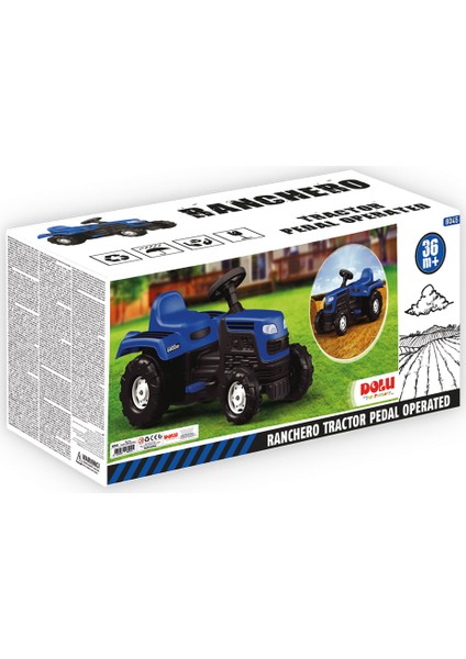 8045 Ranchero Pedallı Traktör
