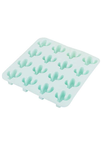 Mint Minik Kaktüs Şekilli Silikon Kek Kalıbı