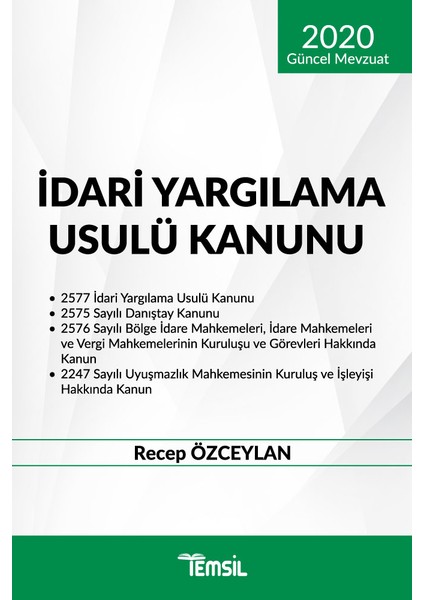 Idari Yargılama Usulü Kanunu - Recep Özceylan