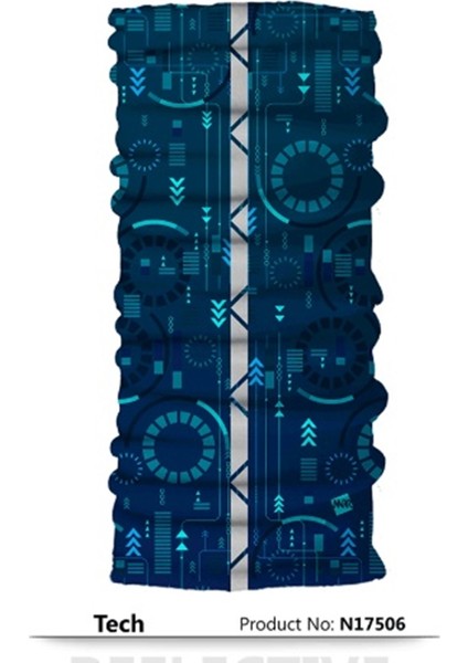 Reflektörlü Bandana Tech