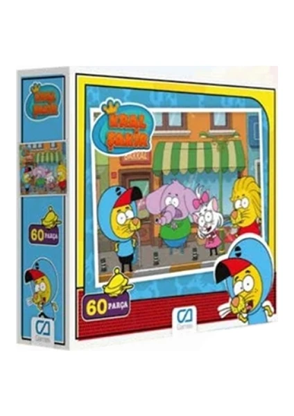 Ca Games Games Kral Şakir 60 Parça Puzzle 5095