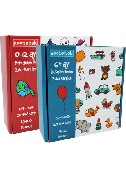 İlk Zeka Kartlarım Seti 2 Kutu